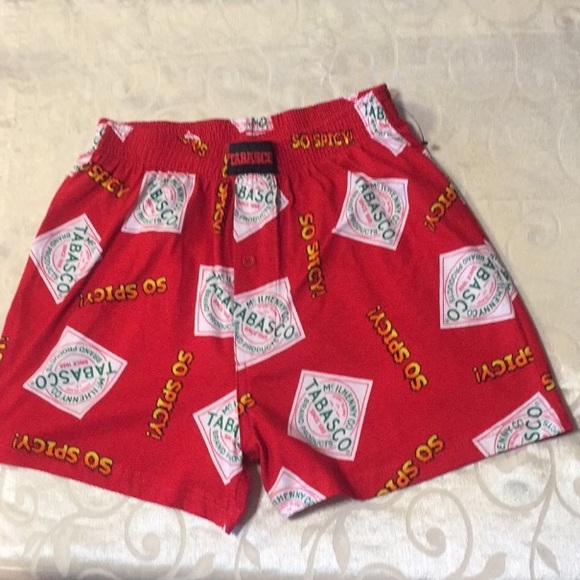Tabasco Other - Tabasco red pepper boxer shorts S 28-30 NEW WOT